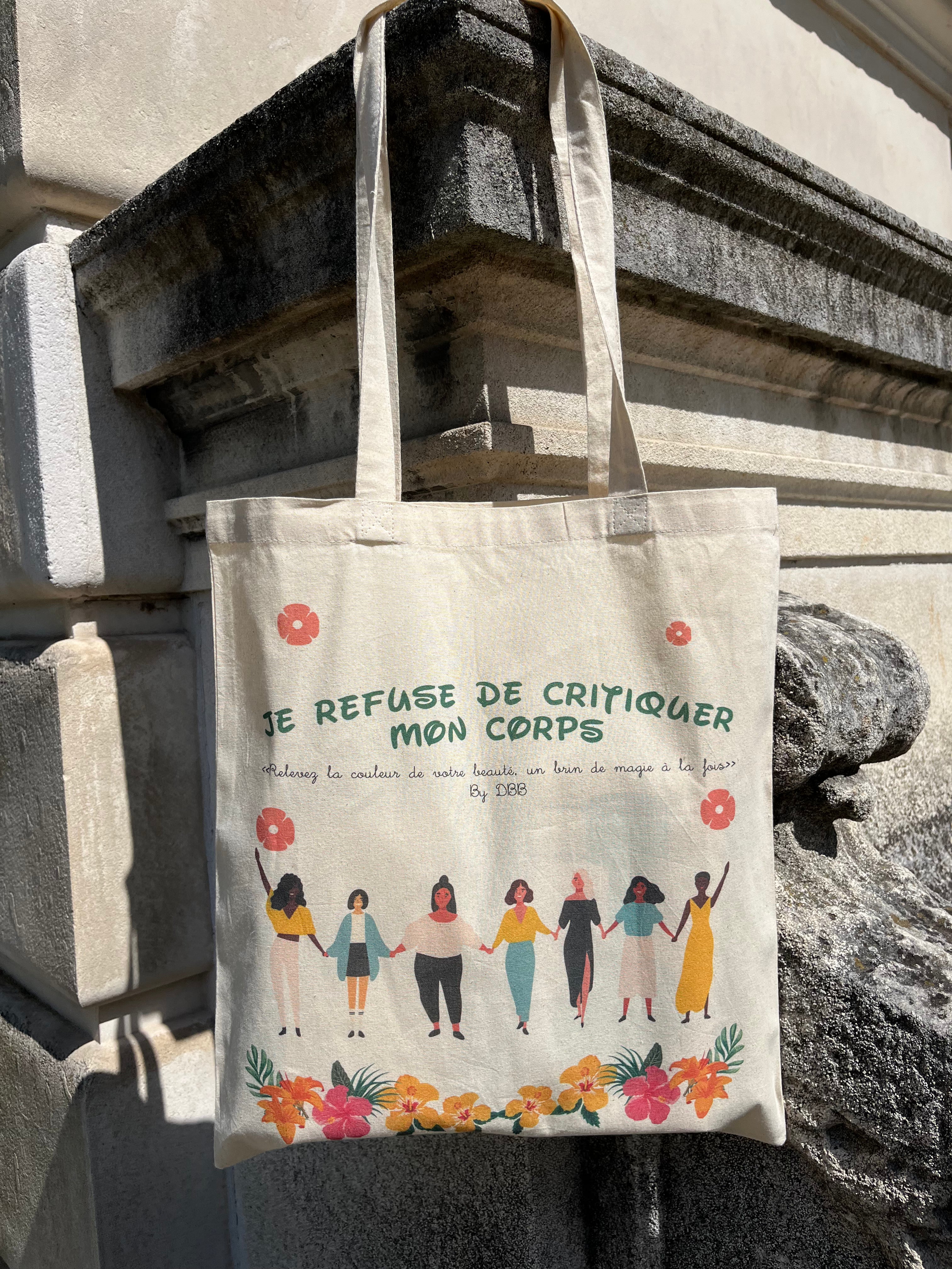 Tote Bag Body Positive – Portez votre affirmation avec style ✨
